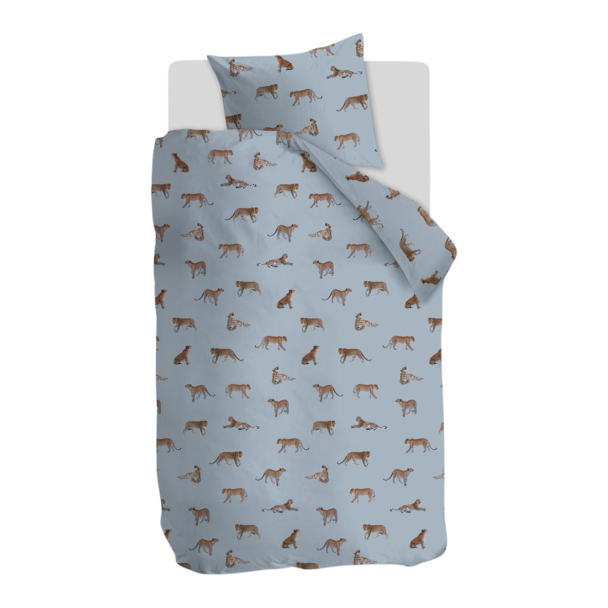 Ambiante Leoparty dekbedovertrek 140 x 220 cm