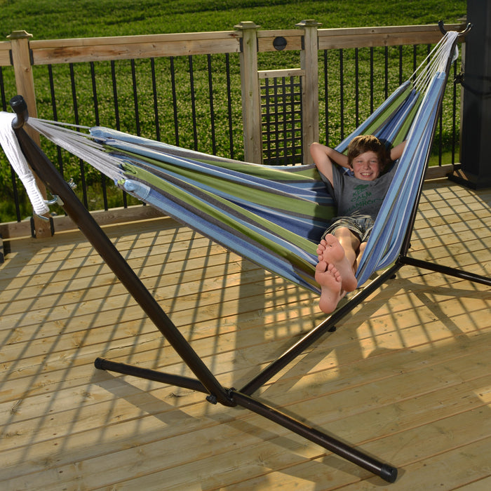 Vivere Combo Tweepersoons Hangmat met Standaard