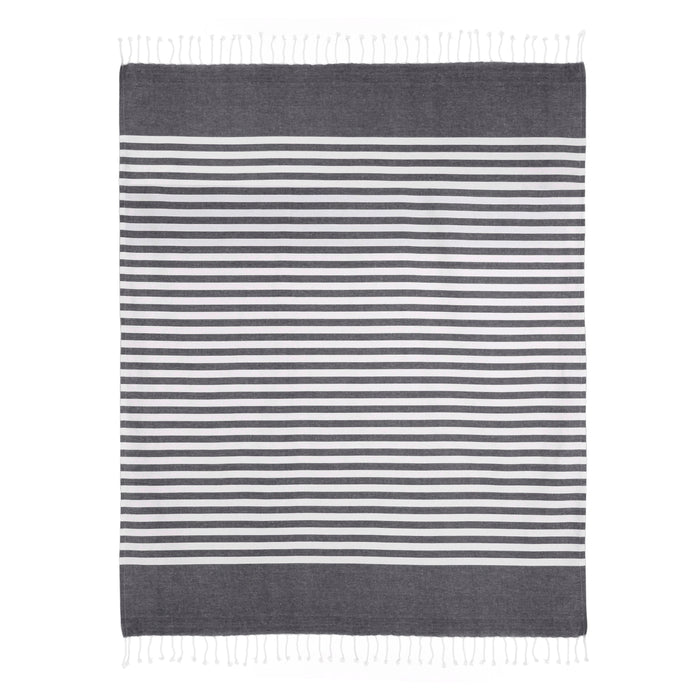 In the Mood Collection Hamamdoek - L180 x B130 cm - Zwart
