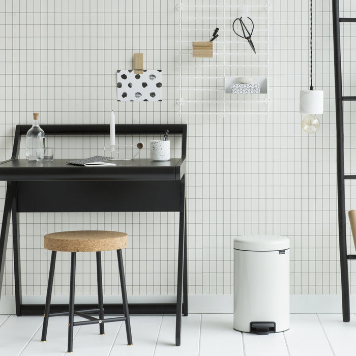 Brabantia NewIcon Pedaalemmer 12 L - Wit