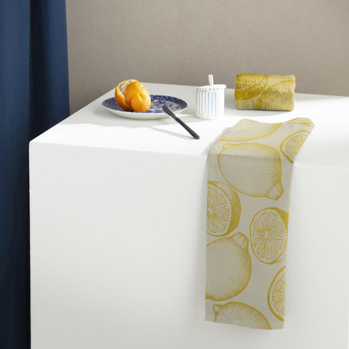 DDDDD Keukendoek en Theedoek - Citrus Yellow