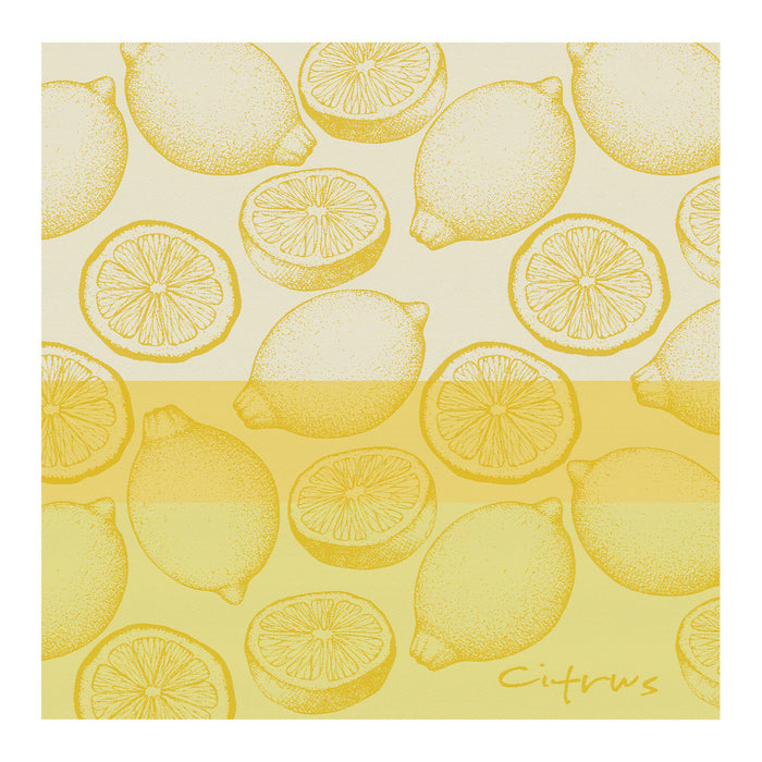 DDDDD Keukendoek en Theedoek - Citrus Yellow