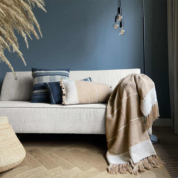 Malagoon Sahara Plaid - Oat Beige