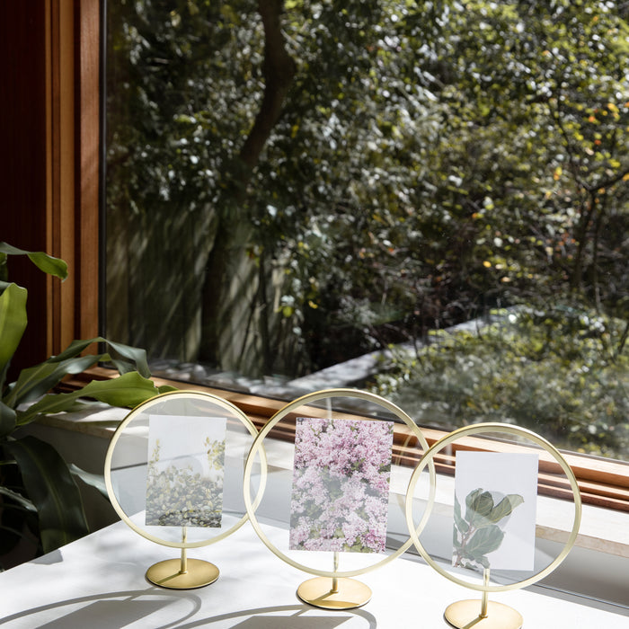 Umbra Infinity Fotolijst Rond 13 x 18 cm - Goud