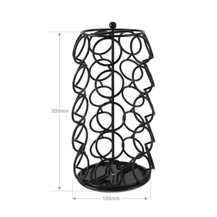Xaptovi Capsule Houder Voor Dolce Gusto Cups - Zwart - Draaibaar