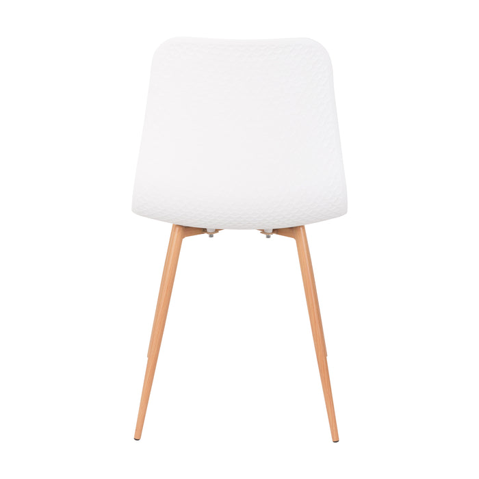 by fonQ basic Scale Eetkamerstoel - Wit