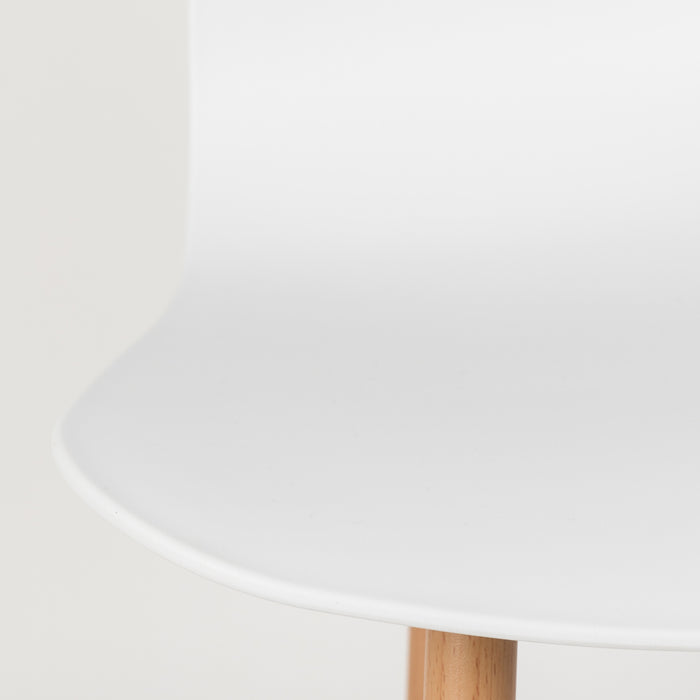 by fonQ basic Scale Eetkamerstoel - Wit