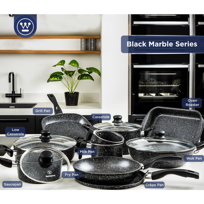 Westinghouse Pannenkoekenpan  28 cm Black Marble