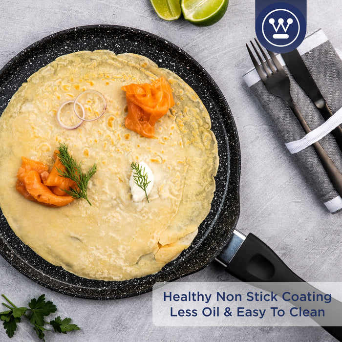 Westinghouse Pannenkoekenpan  28 cm Black Marble