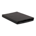 Ambiante Cotton Uni Hoeslaken 180 x 210/220 cm - Antraciet