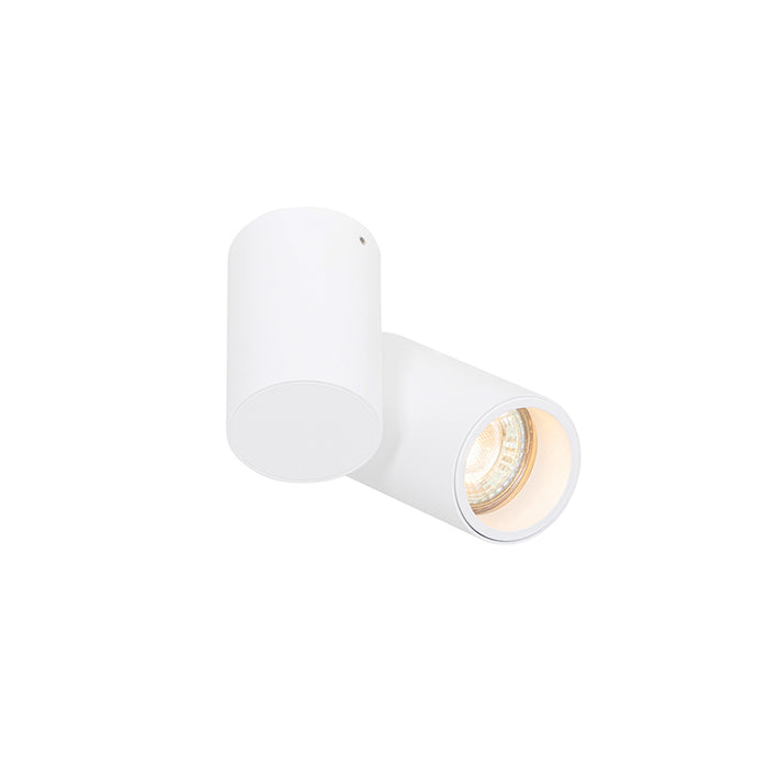 QAZQA Design plafondspot wit kantelbaar GU10 50mm - Michael