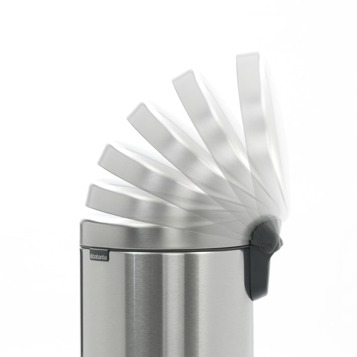 Brabantia NewIcon Pedaalemmer 12 L Vingerafdrukvrij - Matt Steel