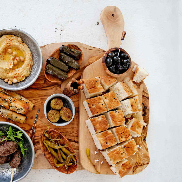 Bowls and Dishes Pure Olive Wood Serveerplank L