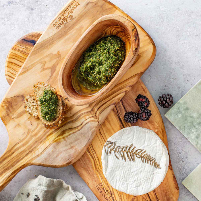 Bowls and Dishes Pure Olive Wood Serveerplank L