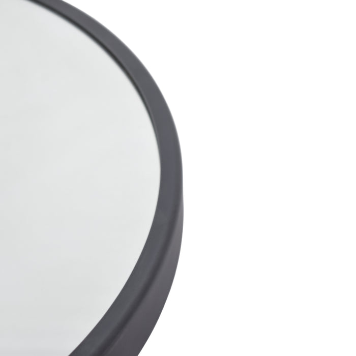 LOFT42 Industry Spiegel Rond - Metaal - Mat Zwart - Ø75