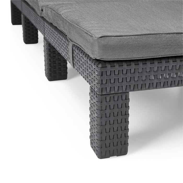 Allibert Ligbed Daytona grafiet 213720