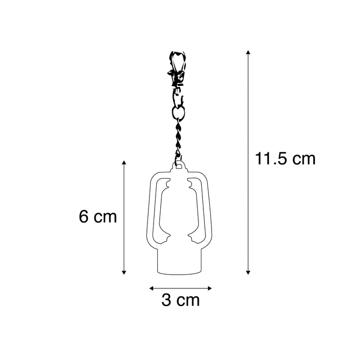 QAZQA LED diversen storm - Wit - - L 3cm