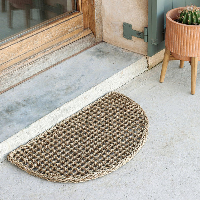 Kave Home Yariela Deurmat - Bruin