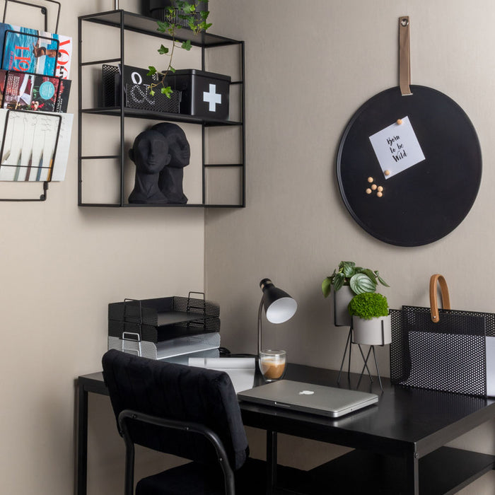 Leitmotiv New Study Tafellamp - Zwart