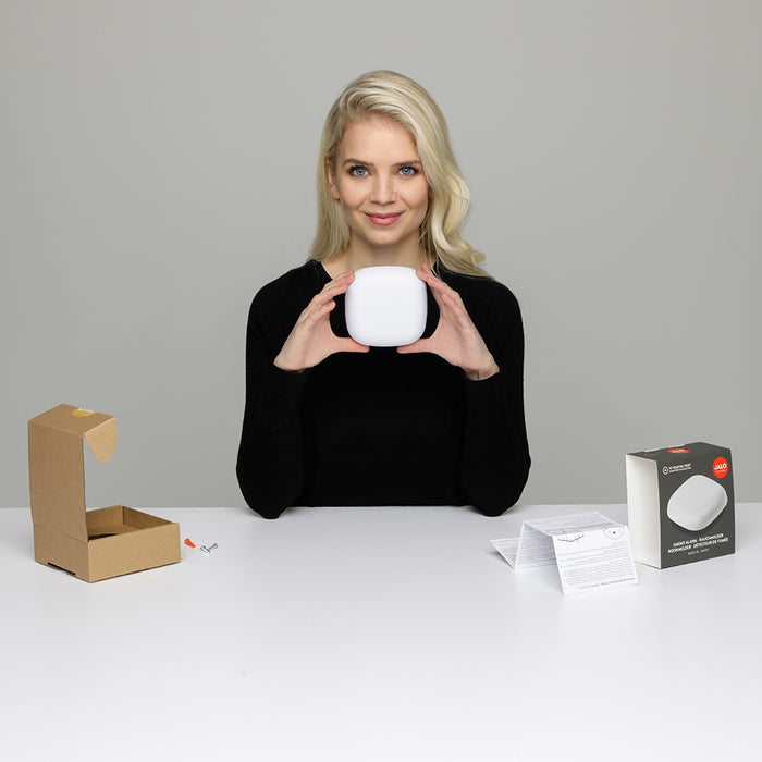 Jalo Helsinki - KUPU 10 -  Rookmelder 10 jaar batterij  - Wit