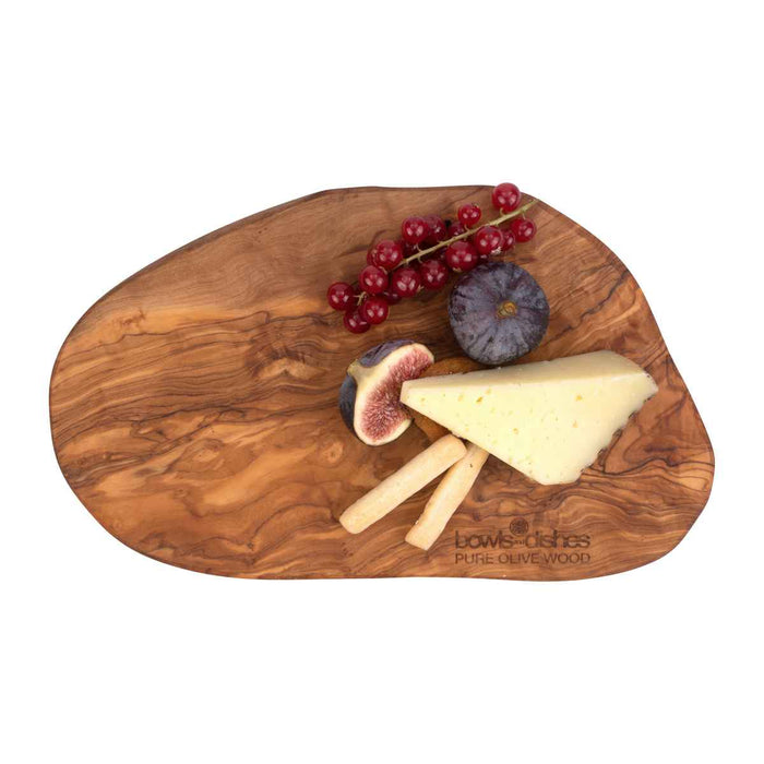 Bowls and Dishes Pure Olive Wood Tapasplank XB 30-35 cm