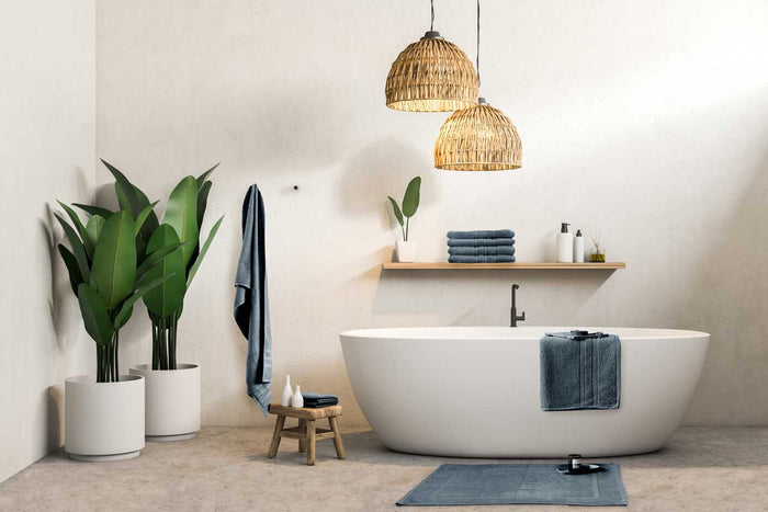 LINNICK Pure Hotel Badmat 50x70cm - petrol