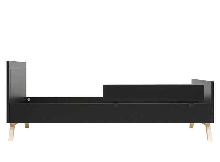 Bopita Nora bed 90x200 - Mat Zwart|Naturel