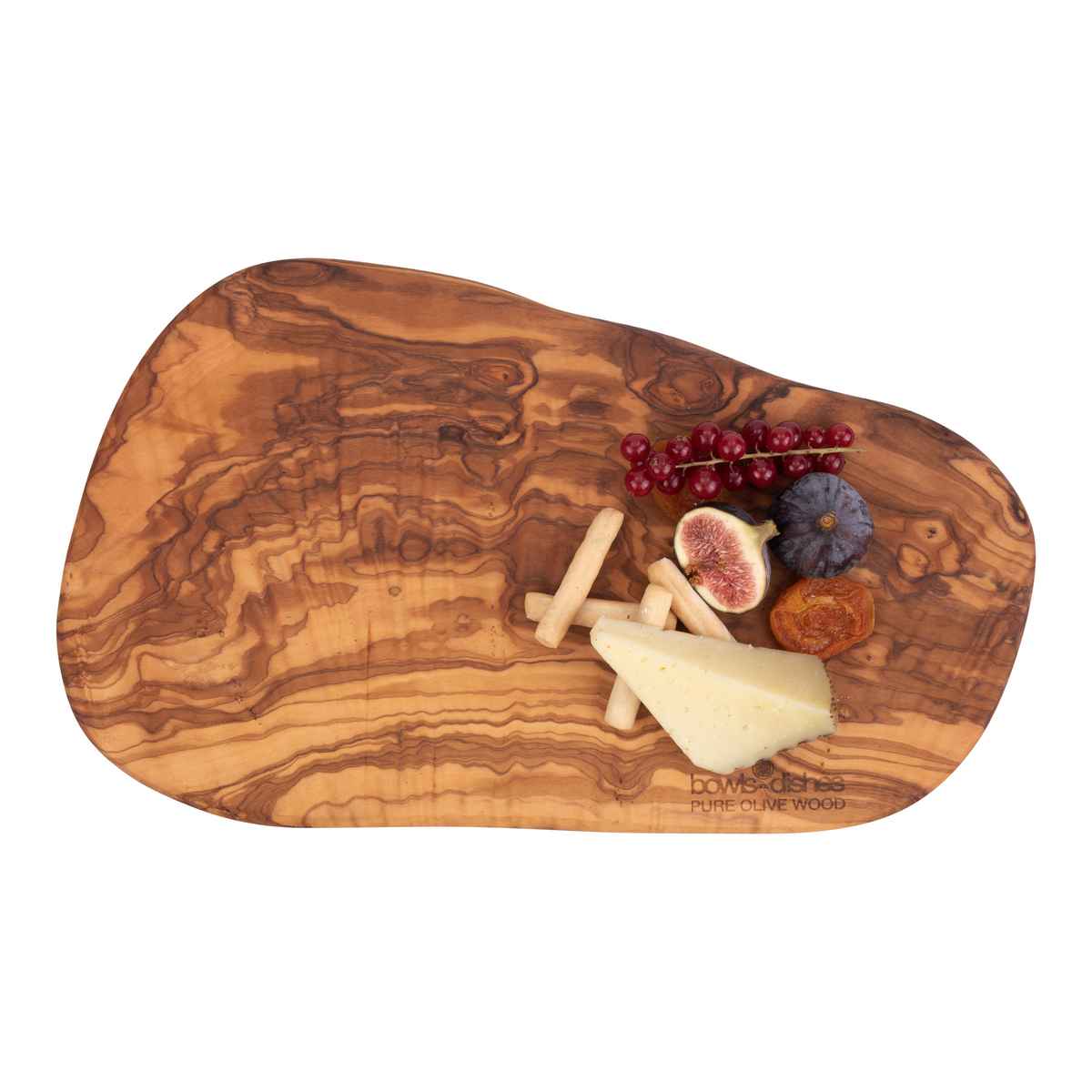Bowls and Dishes Pure Olive Wood Tapasplank XB 35-40 cm