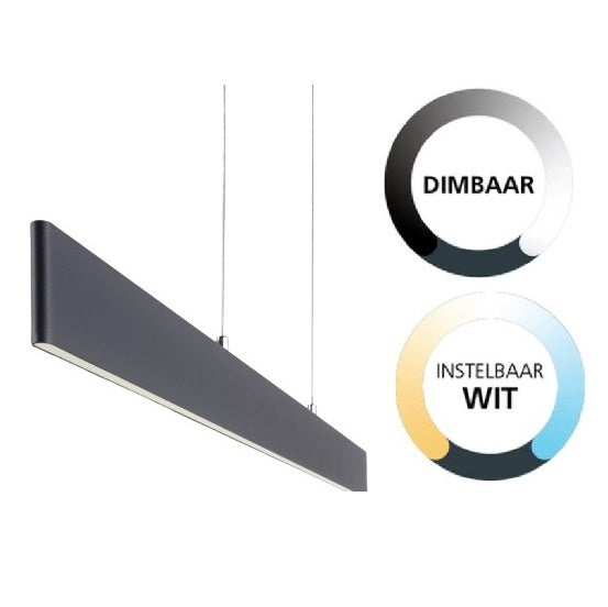 Paul Neuhaus Hanglamp Nila Antraciet Up & Down Light