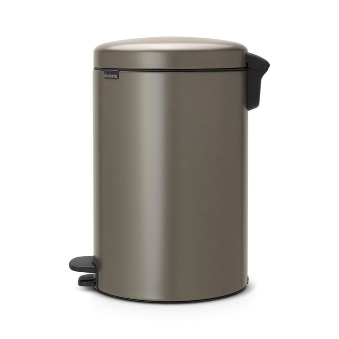 Brabantia NewIcon Pedaalemmer 20 L - Platinum