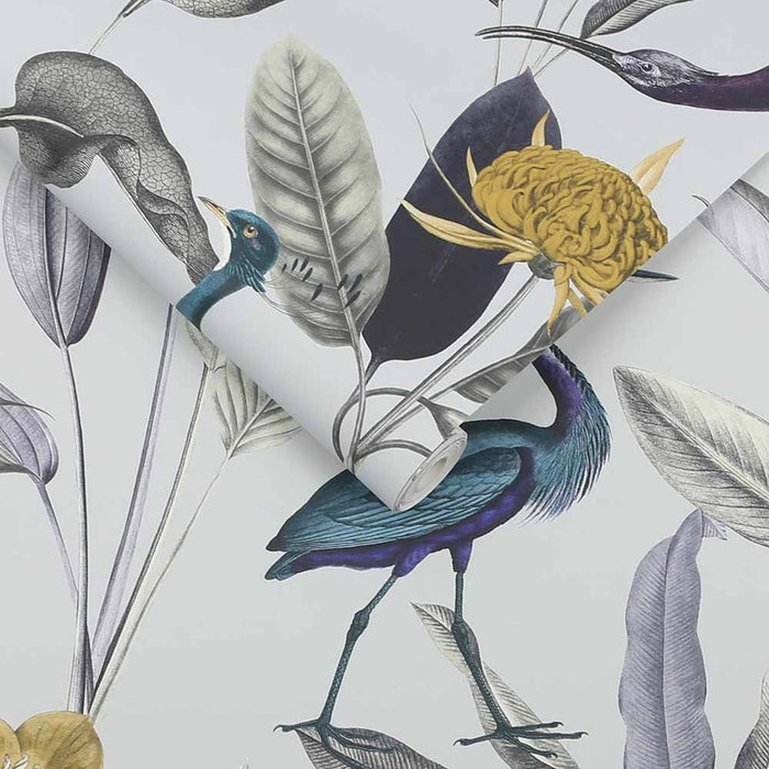 Graham & Brown Vliesbehang - Glasshouse Soft Grey - 10mx52cm