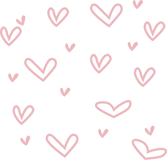 Hartjes muurstickers