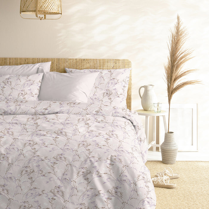 Cinderella dekbedovertrek Sprig - Katoen - 200x200|220 cm - Rose