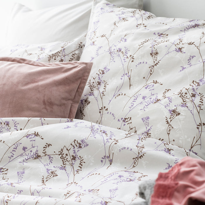 Cinderella dekbedovertrek Sprig - Katoen - 200x200|220 cm - Rose