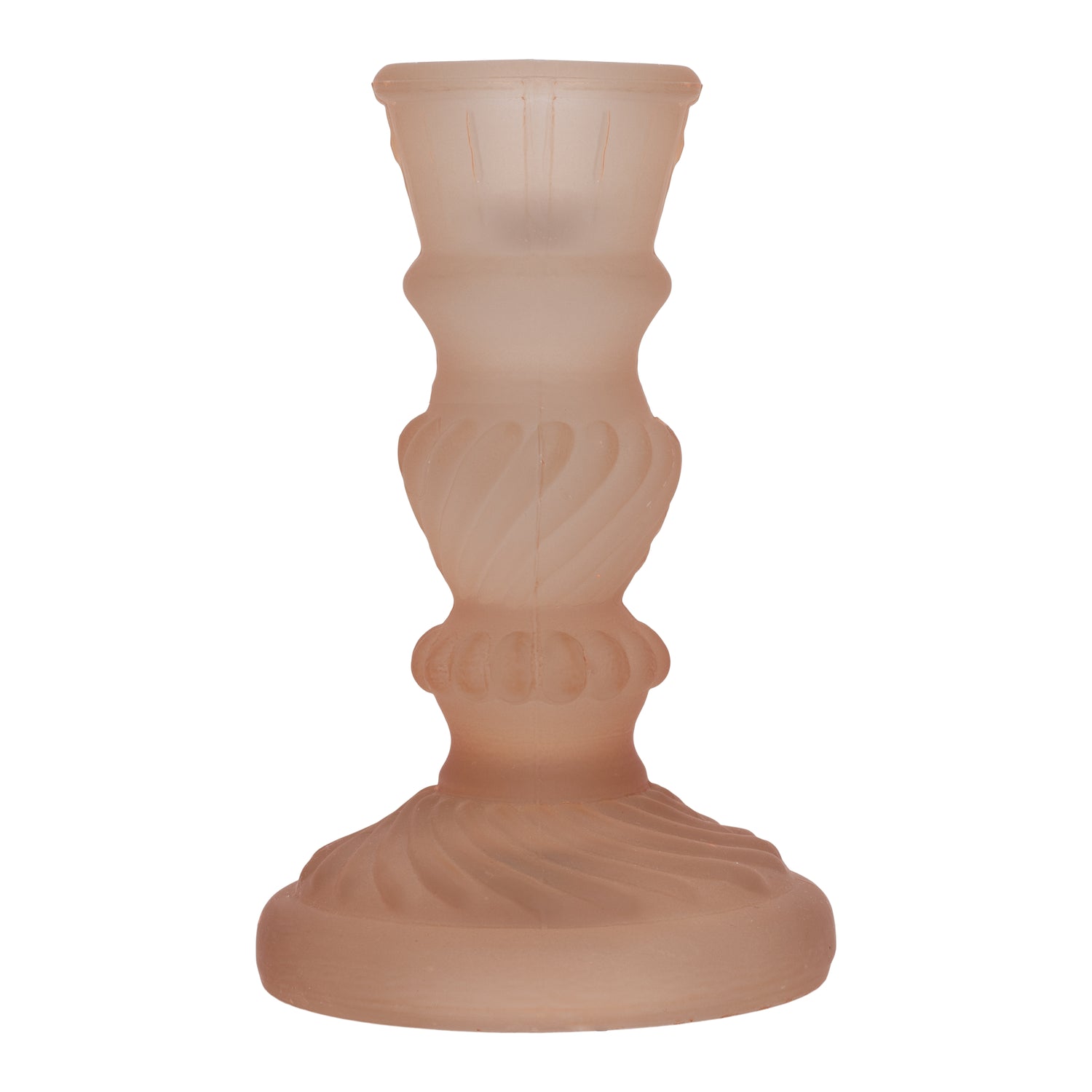 À la Frosted Antique Kandelaar - Blush