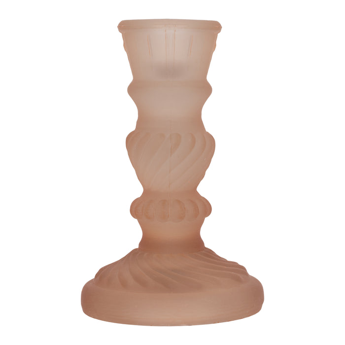 À la Frosted Antique Kandelaar - Blush