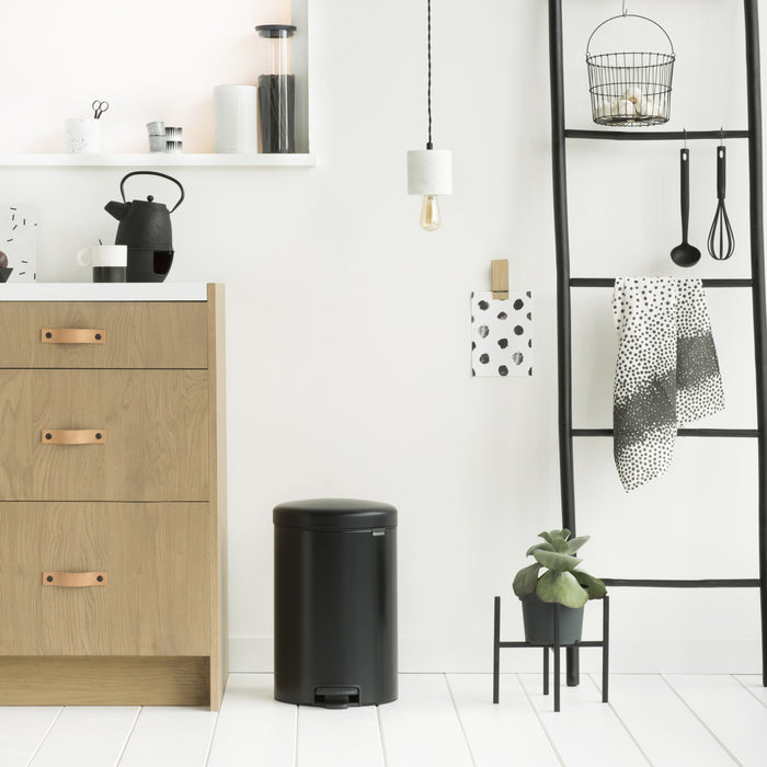 Brabantia NewIcon Pedaalemmer 20 L - Zwart