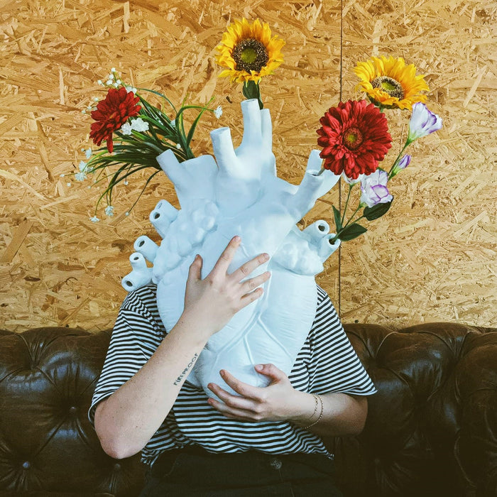 Seletti Love In Bloom Vaas - Wit