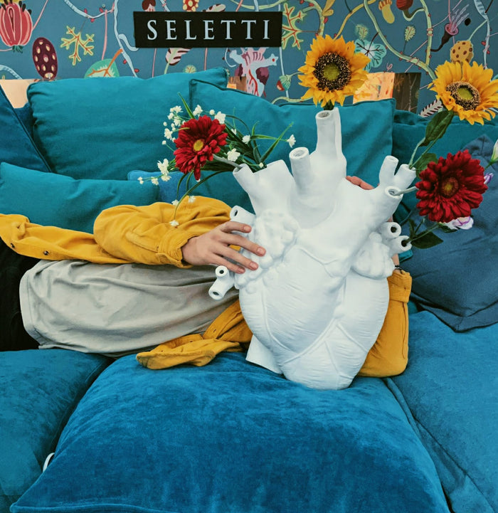 Seletti Love In Bloom Vaas - Wit
