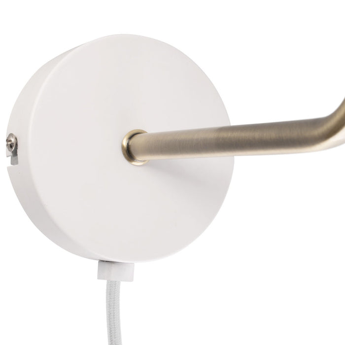 Leitmotiv Bonnet Wandlamp - Wit