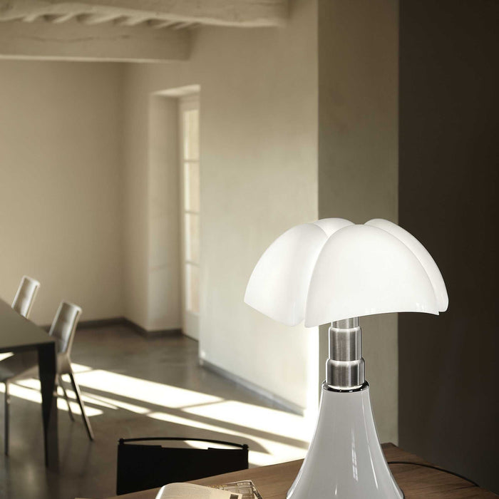 Martinelli Luce Pipistrello Medium tafellamp LED telescopisch wit