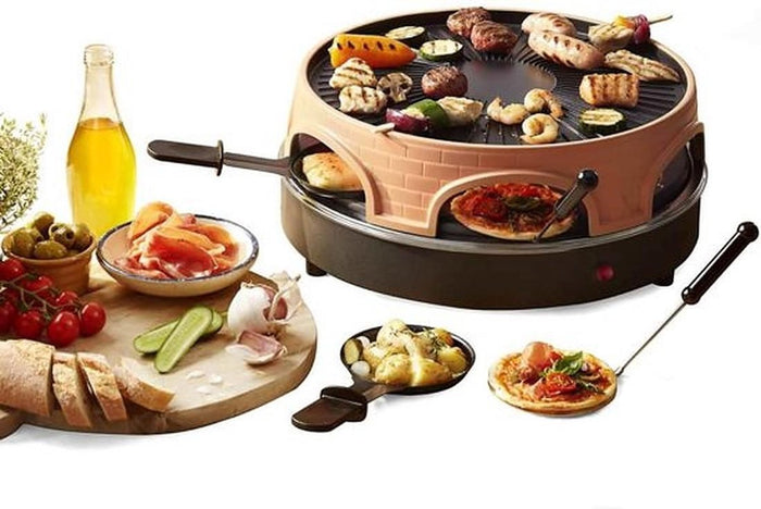 Emerio 3-in-1 - Pizzarette - 6 personen