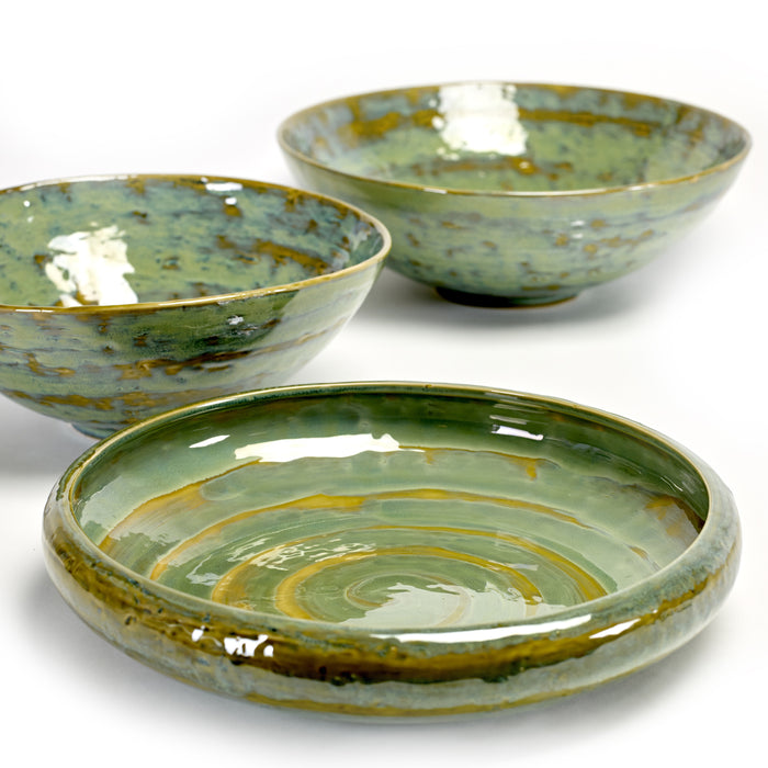 SERAX - Pascale Naessens - Pure Saladeschaal ø 28,5 cm - Zeegroen