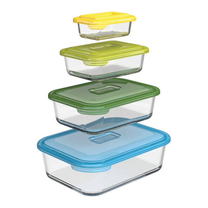 Joseph Joseph Nest Opberg-/Ovenschalenset met Deksel 4 st.