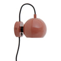 Frandsen Ball Metal Magnet Wandlamp Ø 12 cm - Red Glossy