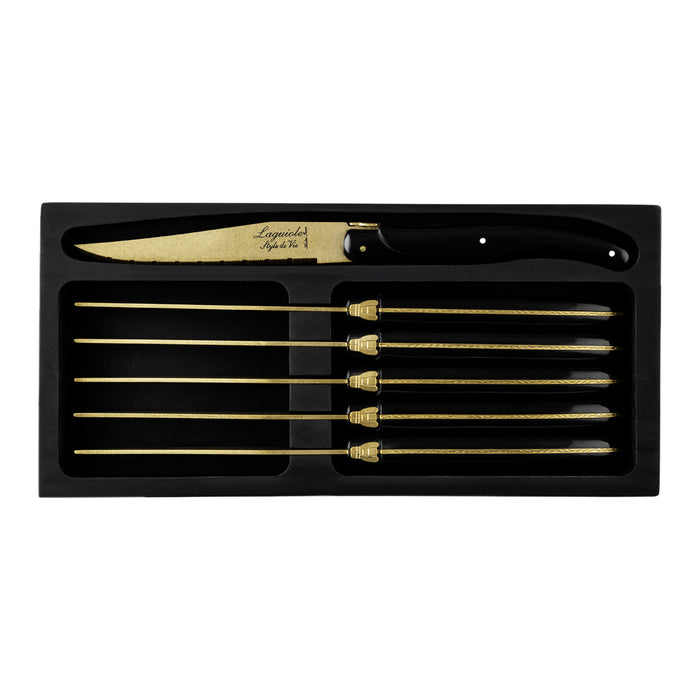 Laguiole Style de Vie Prestige Line Steakmessen - 6 st.
