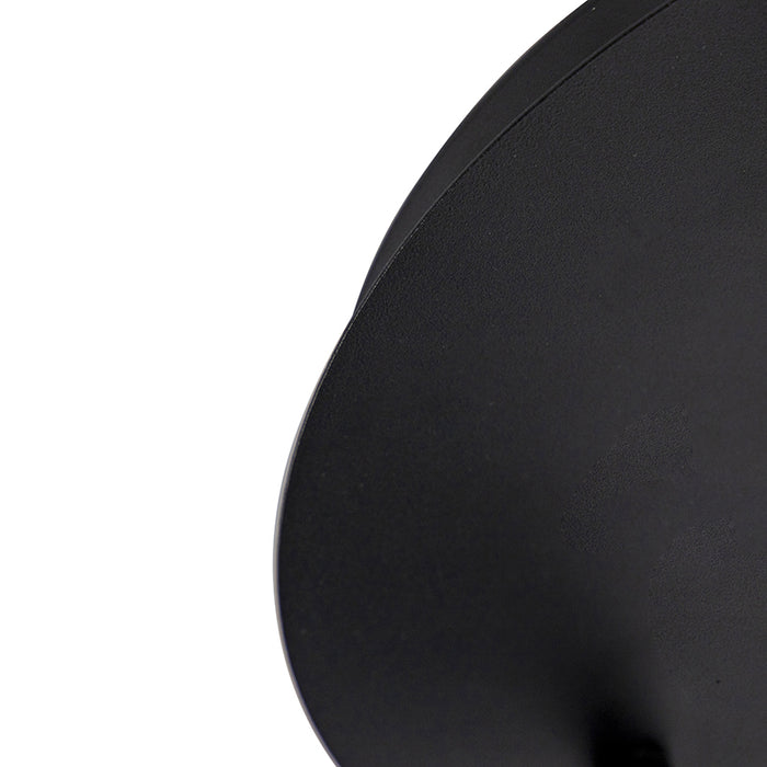 QAZQA Moderne badkamer spot zwart 3-lichts IP44 - Ducha