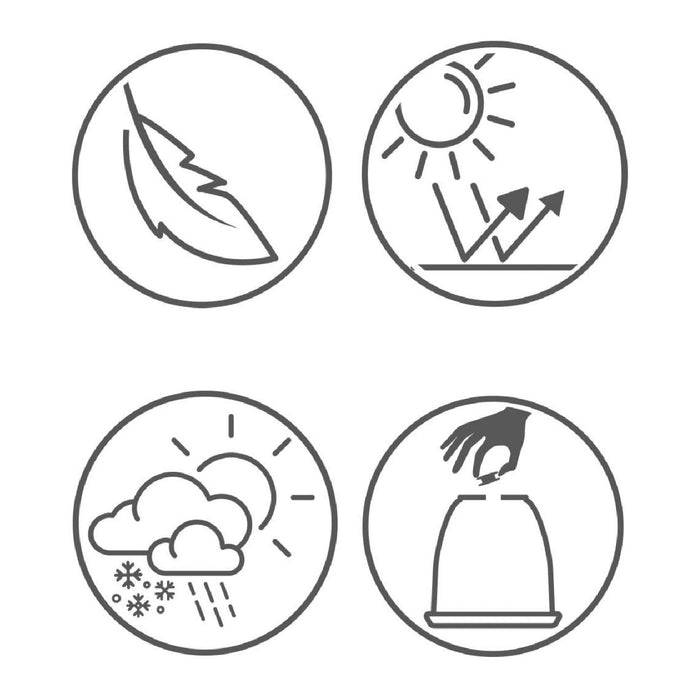 Decoris Alex Bloempot - Set van 2