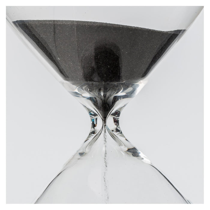 POLSPOTTEN Sandglass Zandloper - M - Zwart