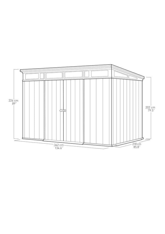 Keter Artisan 117 Tuinhuis